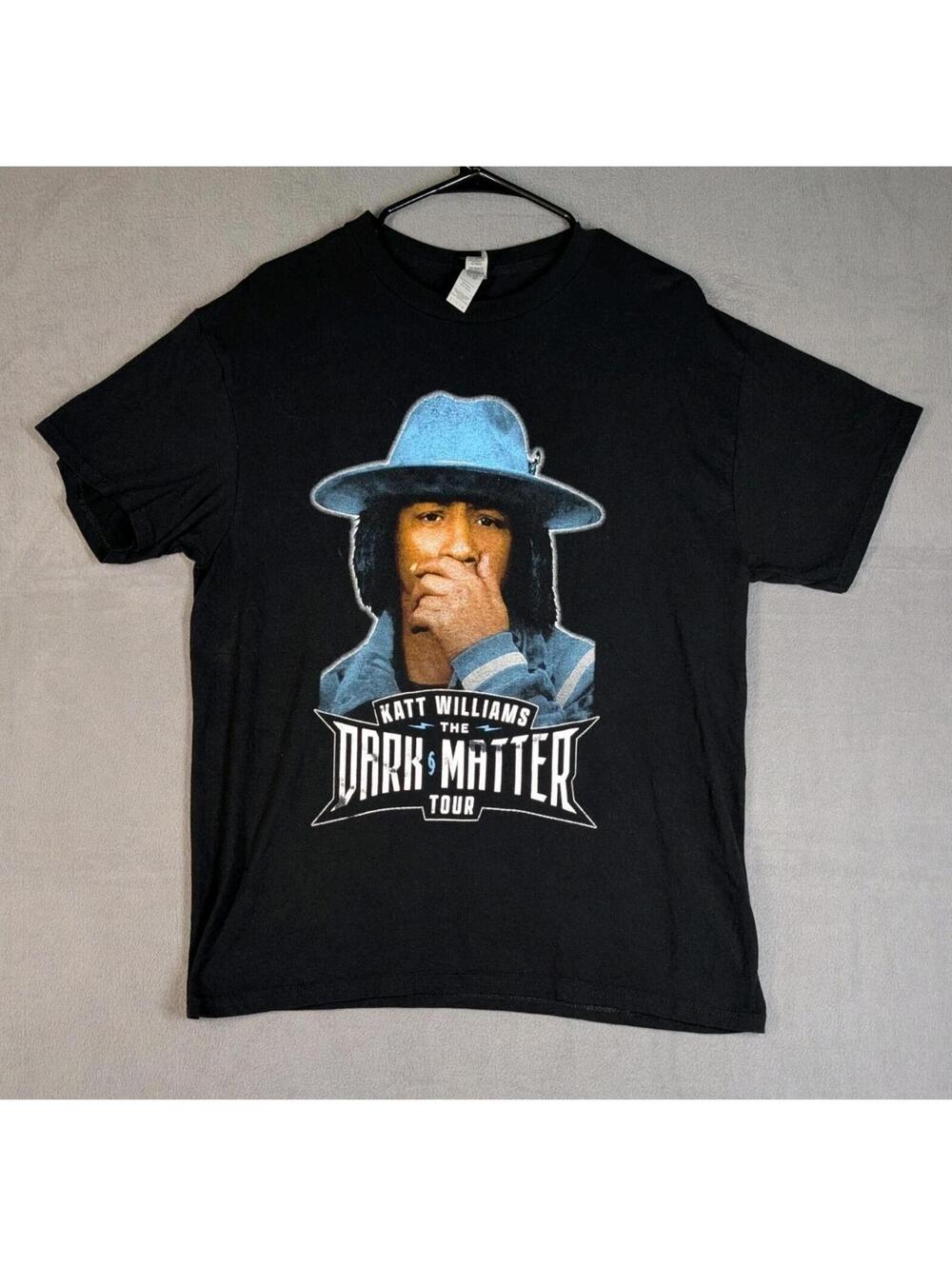 Katt Williams Mens Large Black Dark Matter Tour Graphic Tee Comedy Streetwear